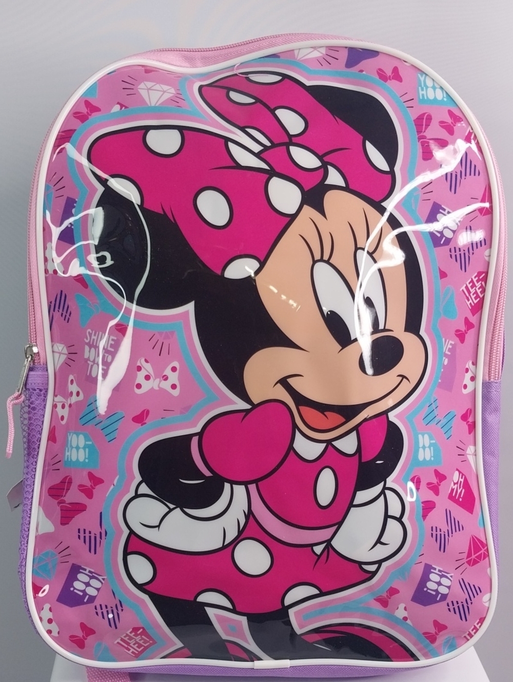 Disney Minnie Mouse Pink & Black Kids Backpack